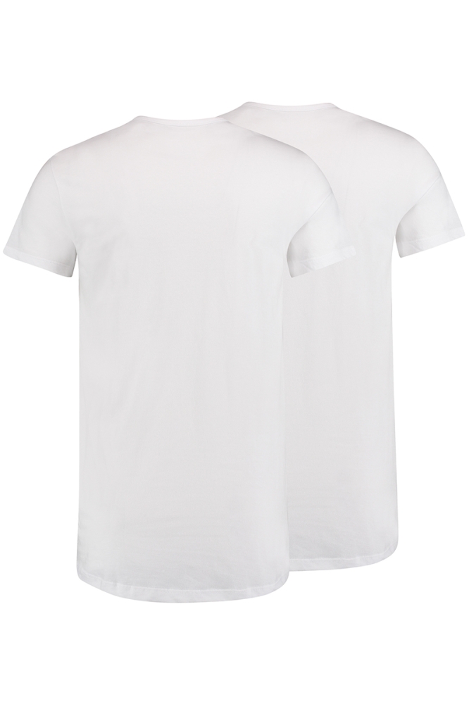 GOUDA V NECK 2PACK WIT